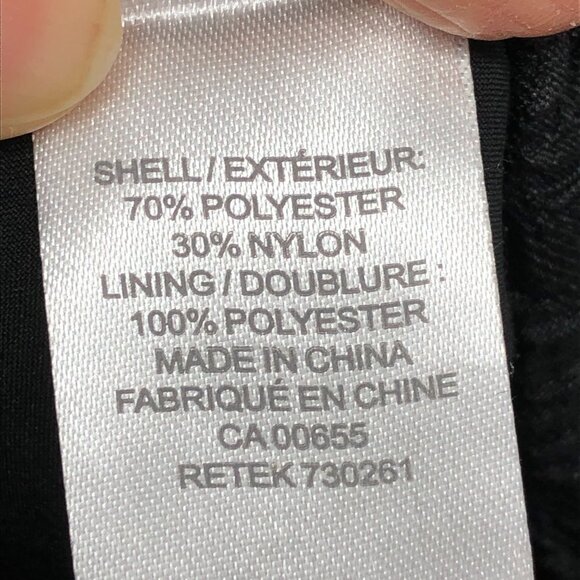 RW&Co Black Jacquard textured sleeveless fit and flare open back dress size 8 - Picture 8 of 15